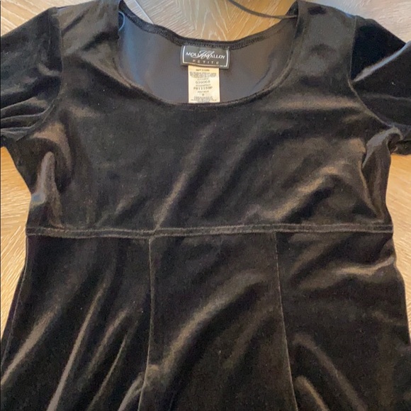 Vintage Molly Malloy Velvet Mini dress - Picture 6 of 6